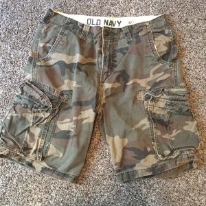 Old Navy Men’s Camo Cargo Shorts